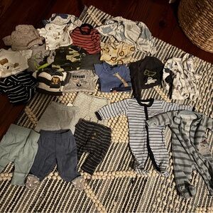Preemie baby clothes lot